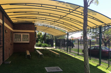 Business & Commercial Pergola Builders Sydney - pioneer shade