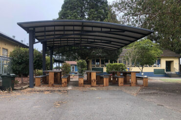 Business & Commercial Pergola Builders Sydney - pioneer shade