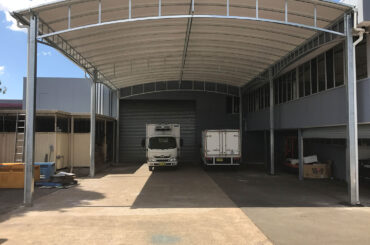 Business & Commercial Pergola Builders Sydney - pioneer shade